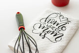 Home is where Mom is Kitchen Towel Christmas Gift for Mom