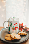 Christmas Llama Succulent  Cactus Dishwasher Safe Coffee Mug