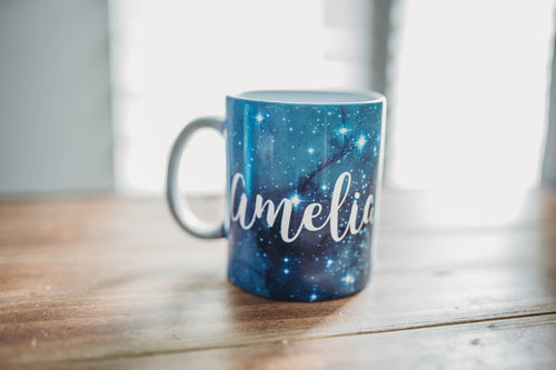 Personalized Galaxy Coffee Mug