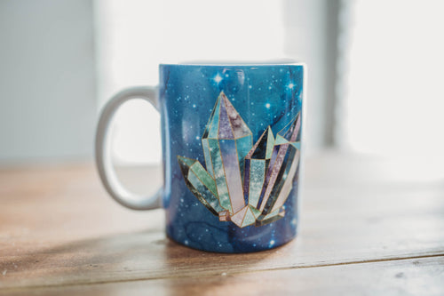Galaxy Crystal Coffee Mug