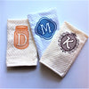 Personalized Embroidered Dish Towel