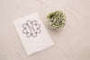 Monogram Personalized Embroidered Kitchen Towel and Decor