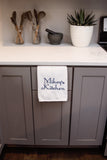 Personalized Embroidered Kitchen Towel