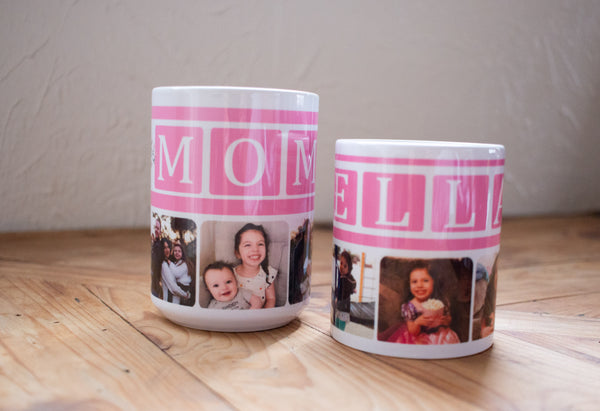 Photo Collage Dishwaher Safe Coffee Mug