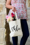 Personalized Bridesmaids tote bag