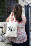 Personalized Bridesmaids tote bag