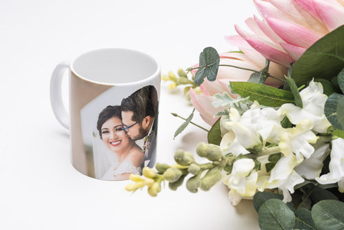 Wedding Gift Photo Mug for Couple