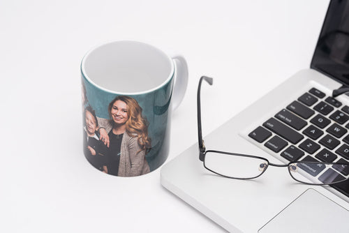 Family Photo Mug for Fathers Day