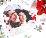 Personalized Heart Photo Puzzle for Valentine and Wedding