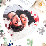 Personalized Heart Photo Puzzle for Valentine and Wedding