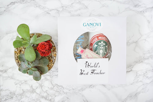 Personalized Teacher Gift - Teacher Gift Box - Christmas Gift for Teacher - End of the year Gift Set