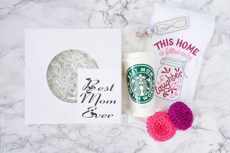 Personalized Embroidered Dish Towel