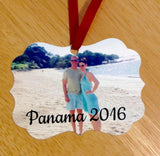 Personalized Christmas Photo Ornament