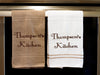 Personalized Embroidered Kitchen Towel