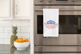 Home Decor Embroidered Kitchen Towel Wedding Gift for Couple