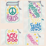 This Home is filled with Love Mason Jar Kitchen Towel Home Decor