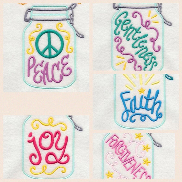 This Home is filled with Love Mason Jar Kitchen Towel Home Decor