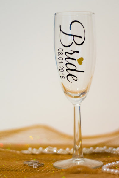 Bride Champagne Flute